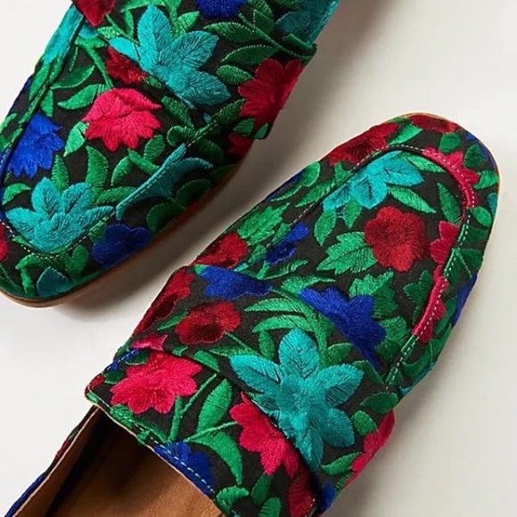 Free People Brocade At Ease Loafer runs small - Picture 3 of 6